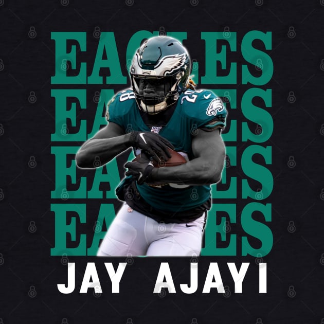 Philadelphia Eagles Jay Ajayi 28 by Thejockandnerd